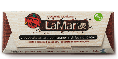 Cioccolato di Modica naturale al 70% bio LaMar